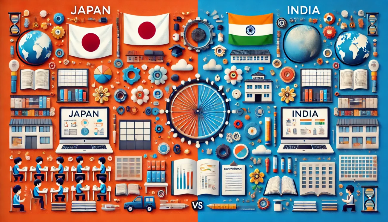 Japan and India's education systems